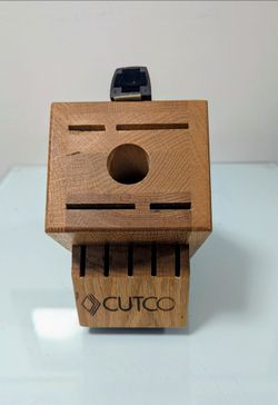 Cutco Wooden 10 slot Knife Block