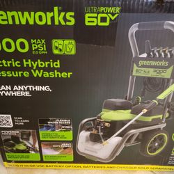 Greenworks 3000 PSI Electric Pressure Washer  - NEW IN BOX