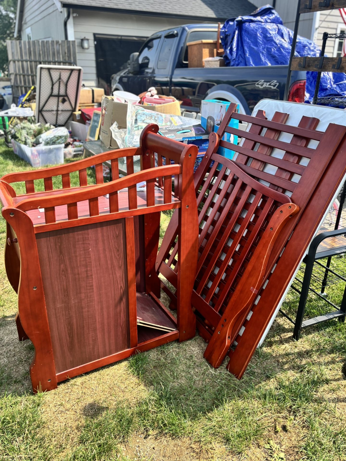 Mahogany 3n1 Crib