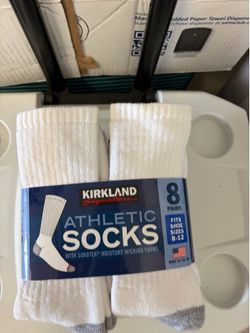 Kirkland Signature Athletic Socks 8-Pack