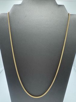 14KT Yellow Gold FoxTail Link Chain