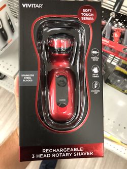Rechargeable shaver