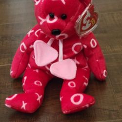 Beanie Baby Kiss Kiss Valentines Day 