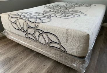 King Sky Comfort Bamboo Cool Gel Memory Foamm Matres!