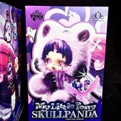 Original POPMART My Little Pony SKULLPANDA