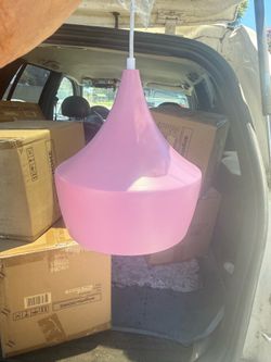 Pink ceiling Light