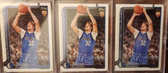 3 Cooper Flagg RC's, Burrow patch & more