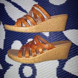 Skechers cali heeled sandals
