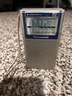 Panasonic 4-Band Portable Pocket Radio