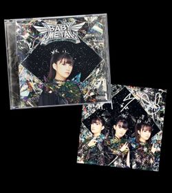 Babymetal Metal Forth CD Moma Metal SOLO COVER SIGNED Art Card ~ IN HAND!