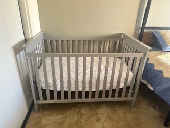 Delta Crib and Mattress
