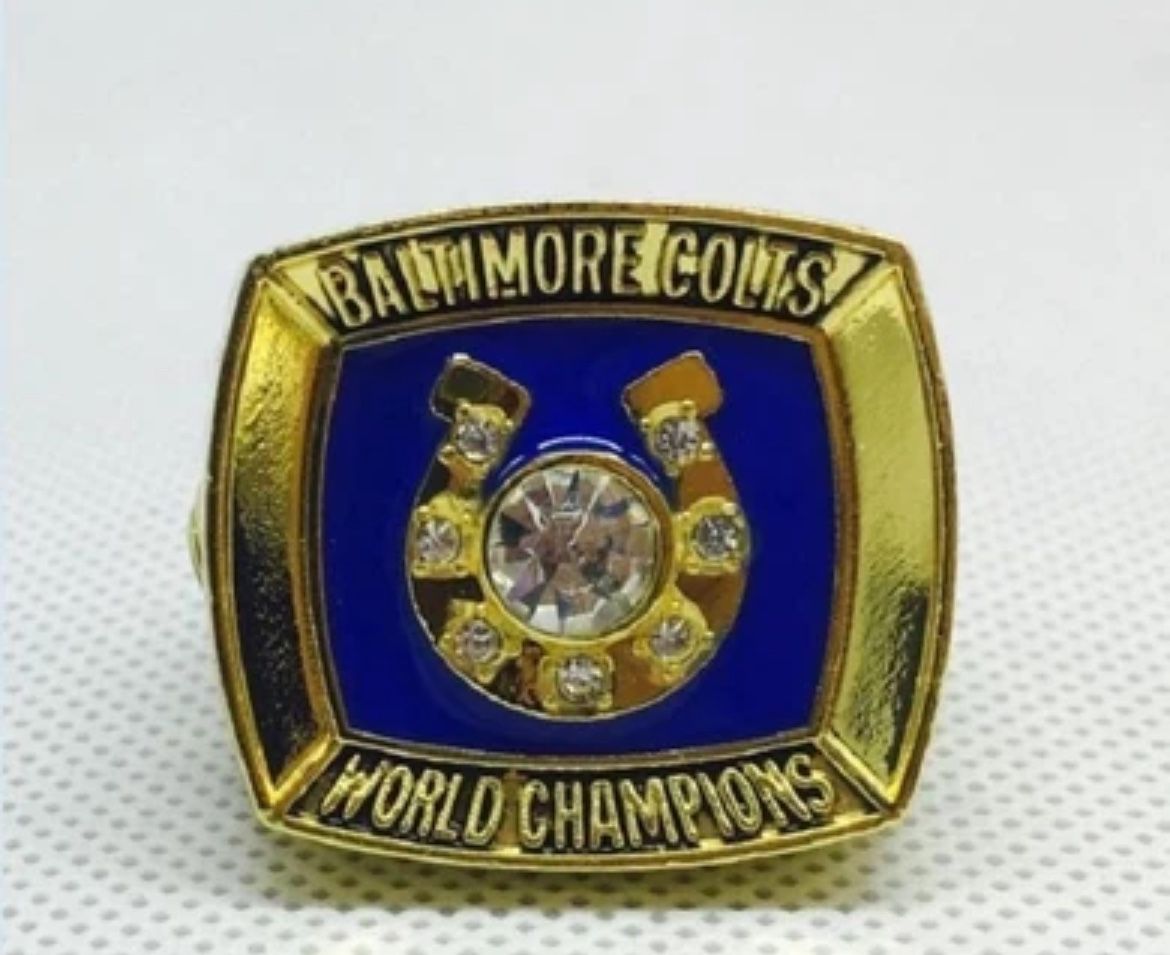1970 FAN RING BALTIMORE COLTS Klosterman