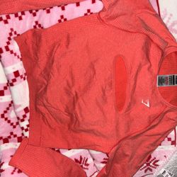 New Gymshark Long Sleeve Cut Out Top