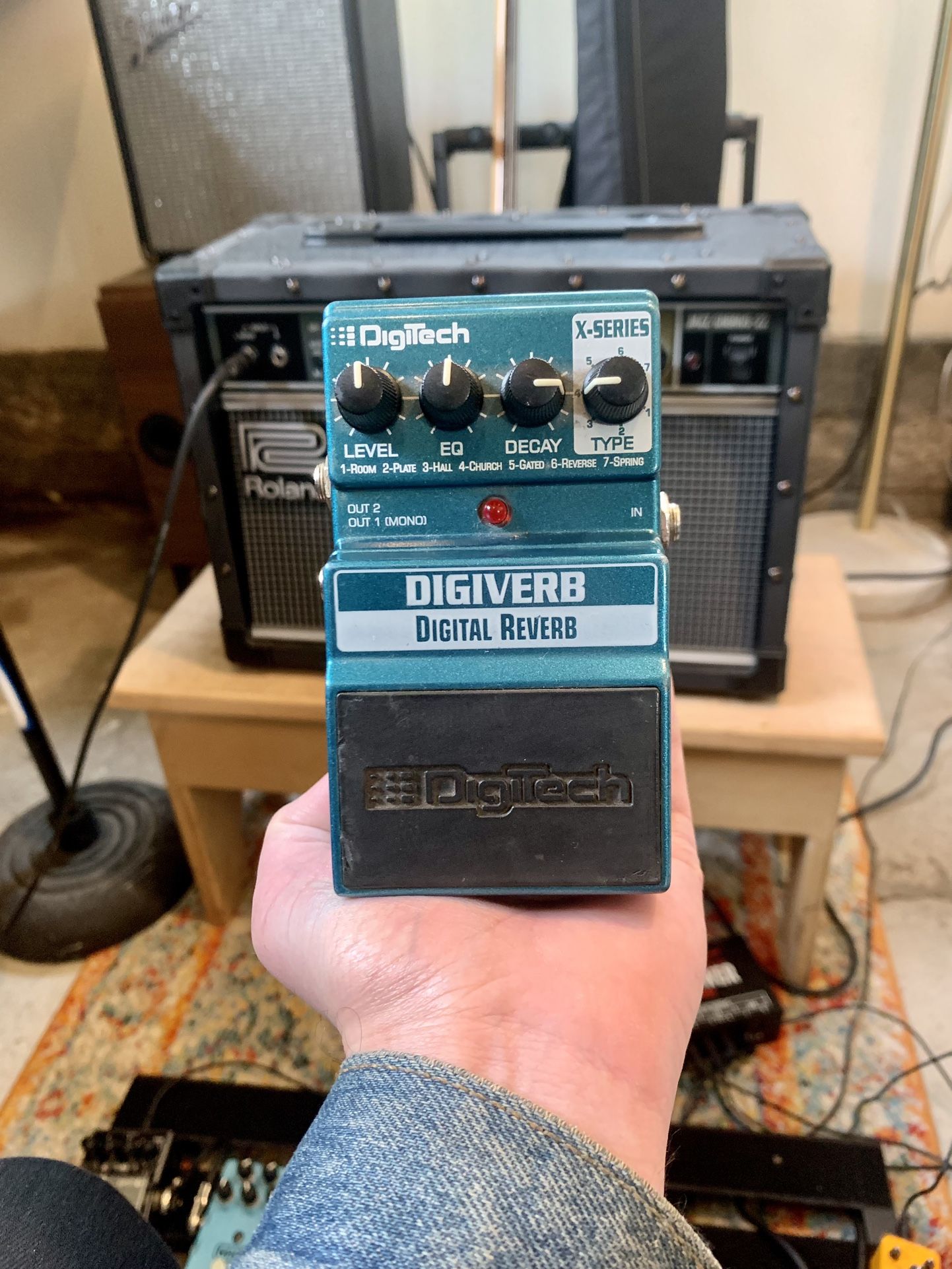 Digitech Digiverb Guitar Pedal