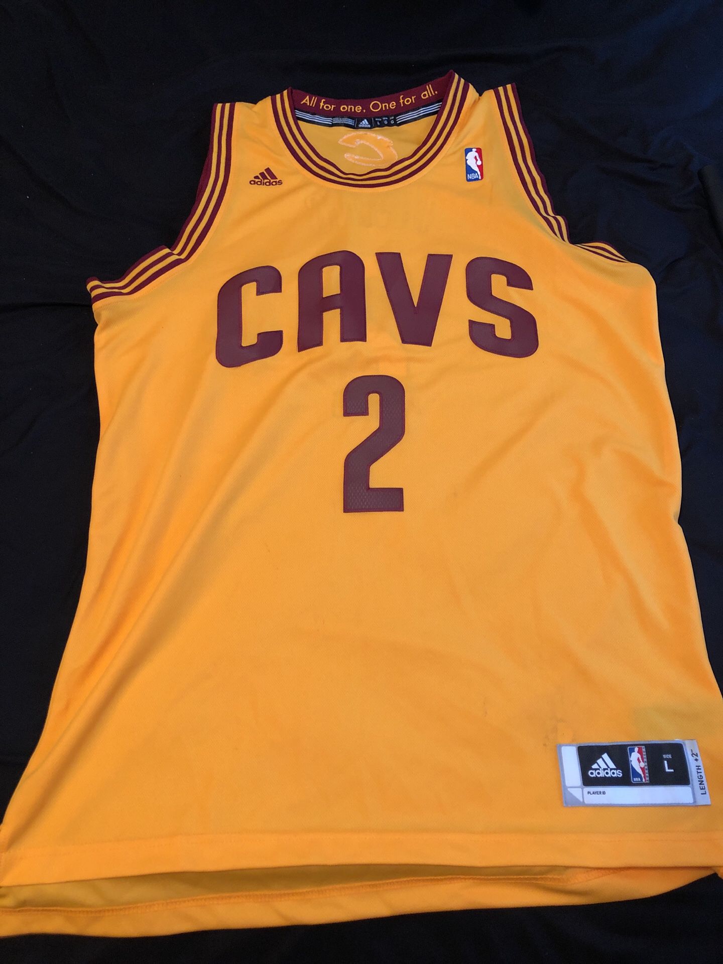 Kyrie Irving Jersey Cleveland Cavaliers Size Large