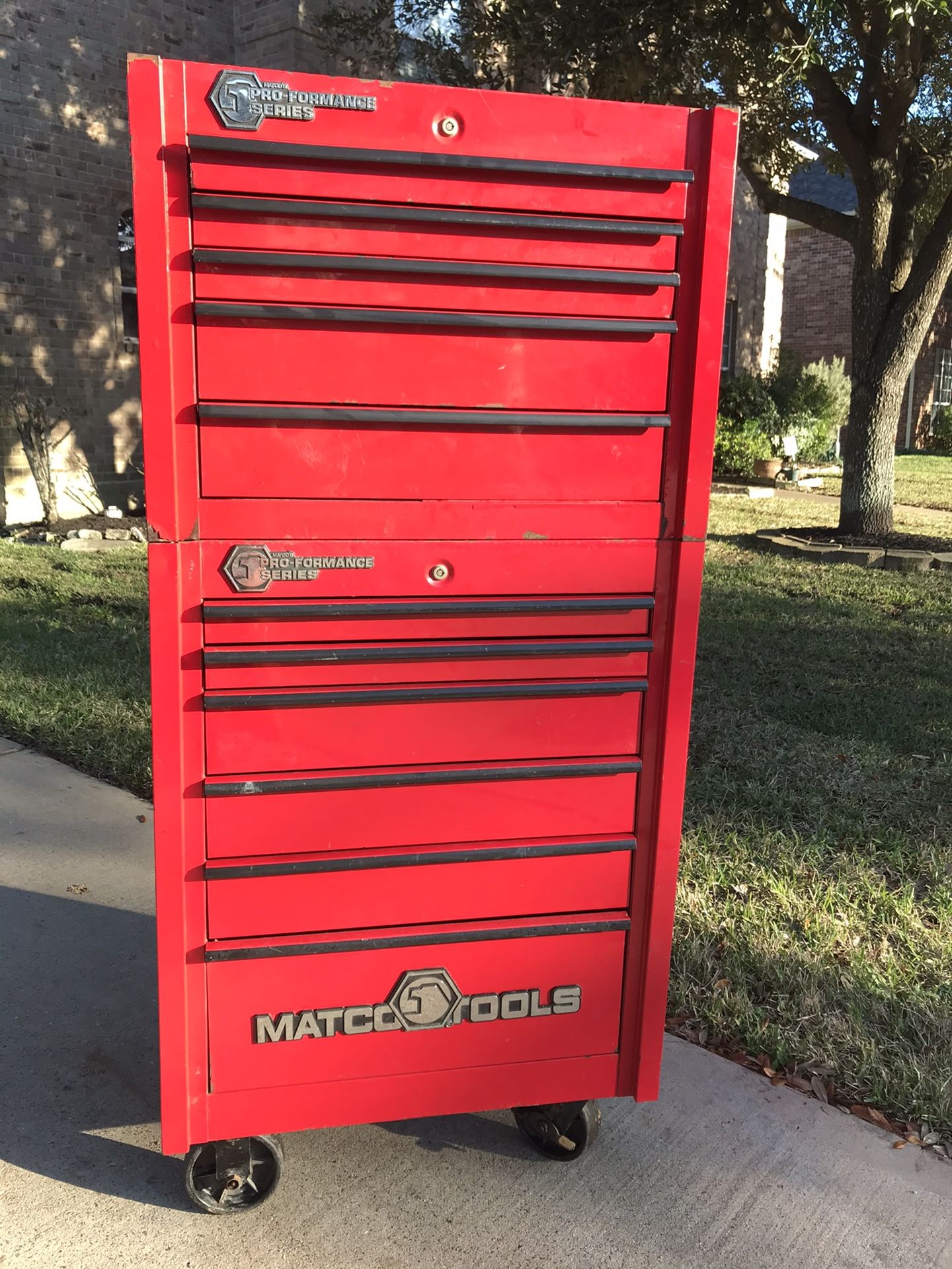 MATCO Tools chest tool box top and bottom for Sale in Pearland, TX