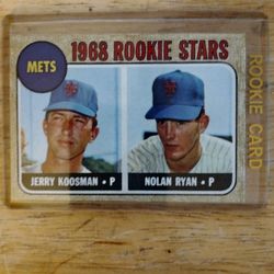 1968 Topps Nolan Ryan Rookie Card