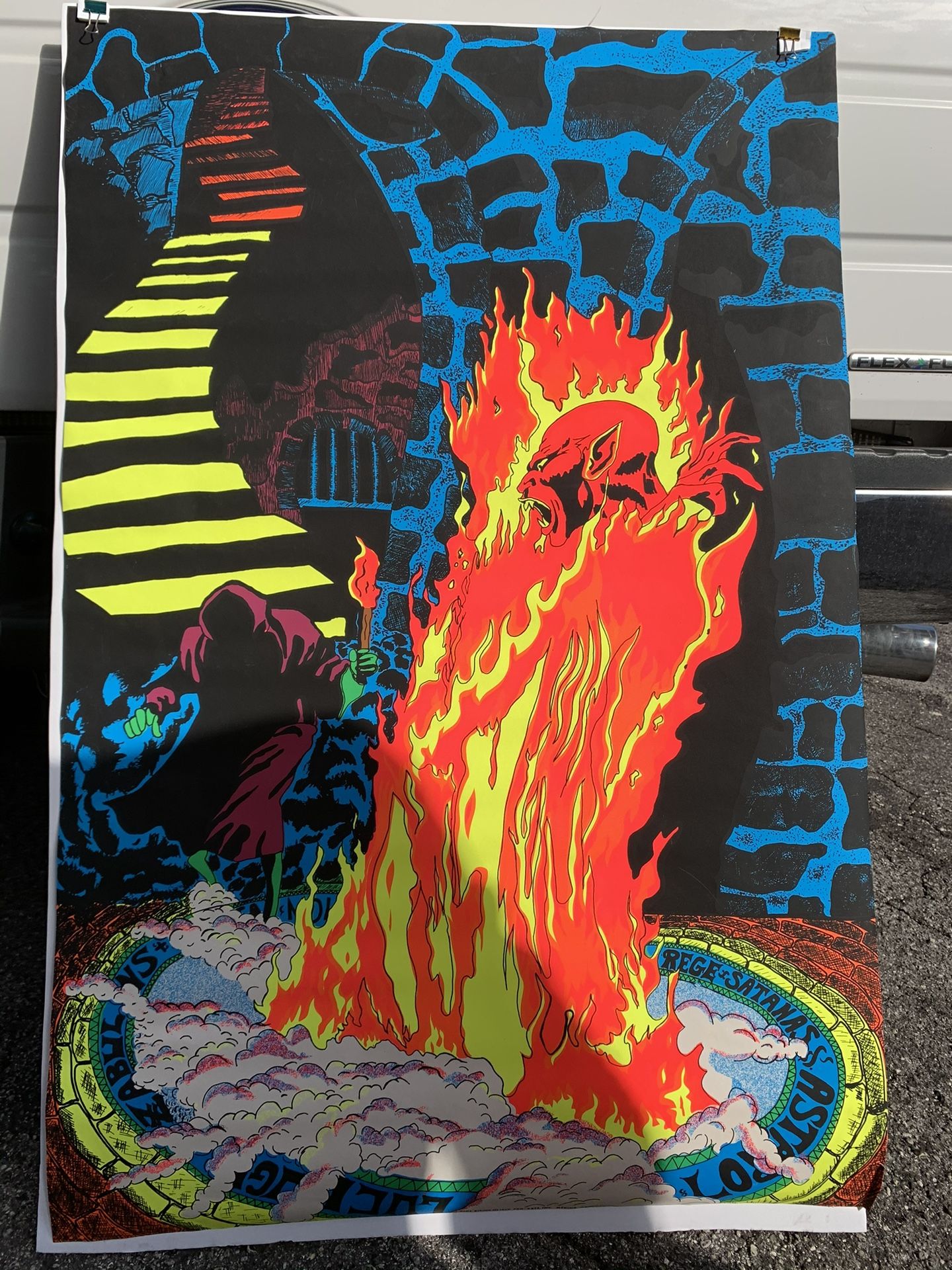 1970 Blacklight Posters