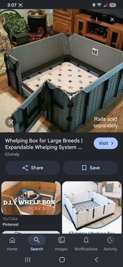 Whelping box
