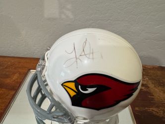Kurt Warner Autographed Arizona Cardinals Mini Helmet Certified