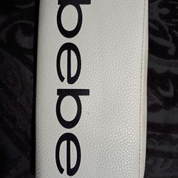 White  Bebe Wallet