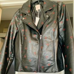 Candies Heart Embroidered Decorated Jacket