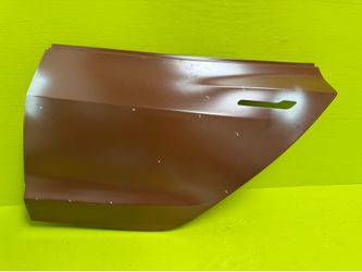 2017 - 2023 Tesla Model 3 Left Driver Side Rear Door Skin Panel OEM 1081458-S0-F