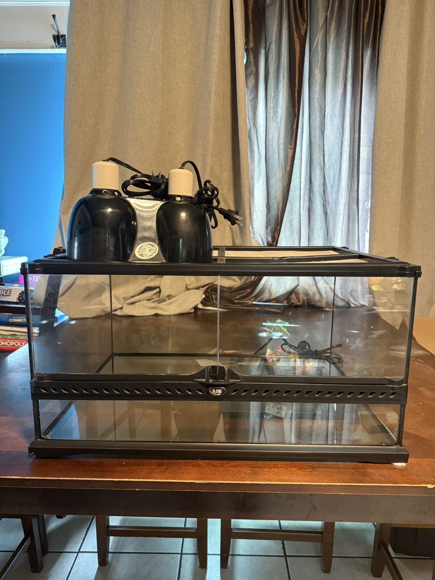 Brand New Exo Terra Reptile Front Opening Terrarium/Tank!