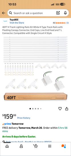 Lighting rail track kit