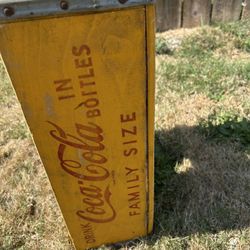 Antique Coca Cola Crate 