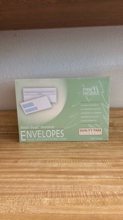 500 ready seal invoice envelopes number nine double window