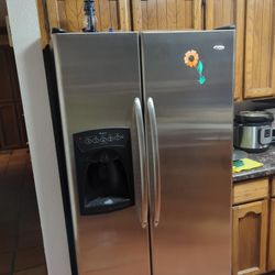 Amana Side By Side Fridge . Freezer Not Working 