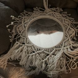Macrame Mirror