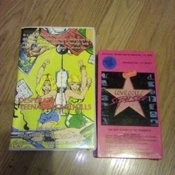 Desperate Teenage Lovedolls And Lovedolls Superstar Super Rare Vhs Combo