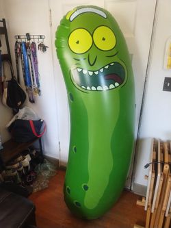 Pickle Rick Pool Float - 6 Foot