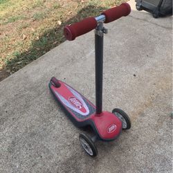 Small kids scooter.
