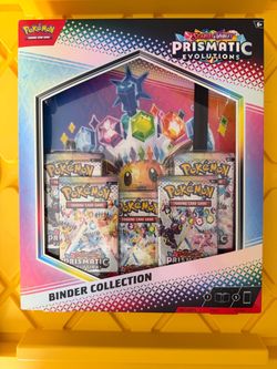 Pokemon - Prismatic Evolutions Binder Collection - FIRM PRICE