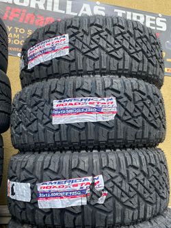 35x12.50r20 AMERICAN RTX 4 NEW TIRES INSTALLED β
INSTALADAS β
