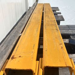 Fork lift fork exstention