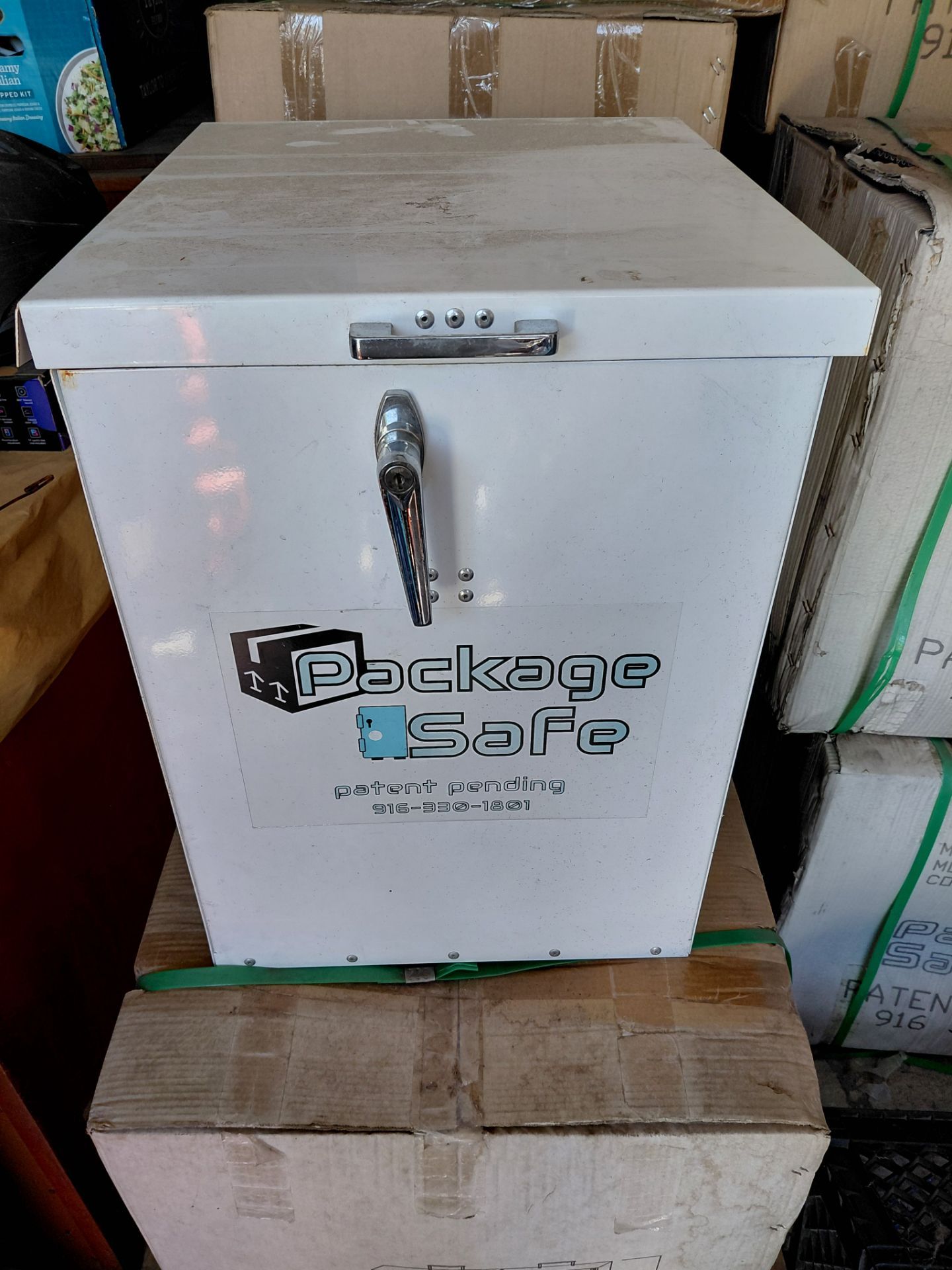 Package Safes, white, single or double