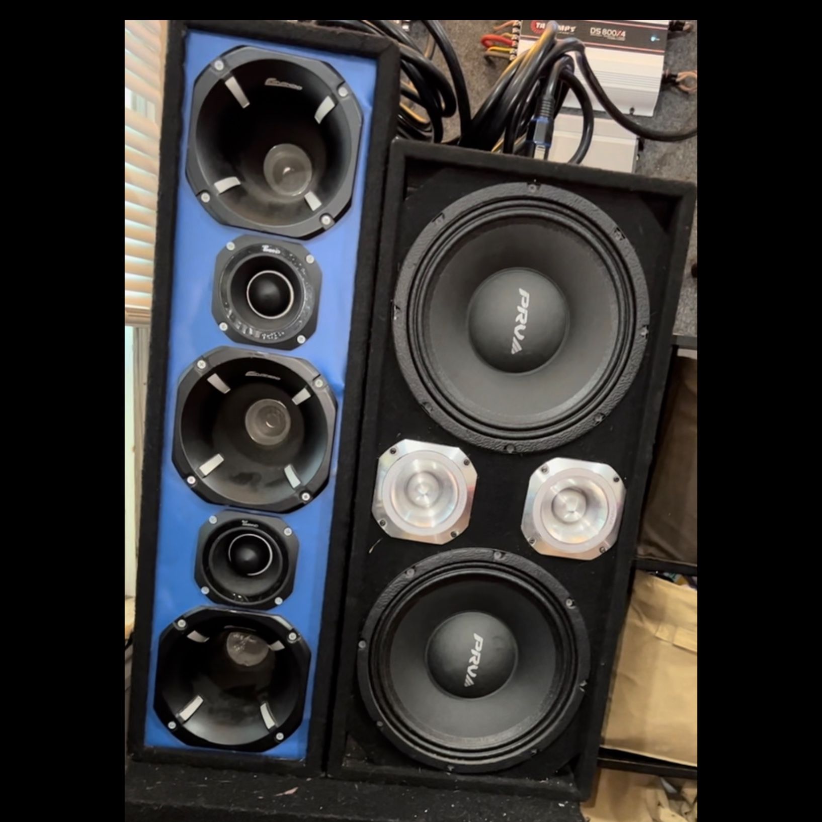 Chuchero + Horn Driver Box Car Audio System
