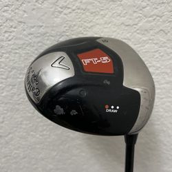 Callaway FT5 Driver Regular Flex Draw Bias Golf