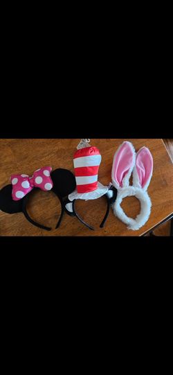 Mimi mouse ears & 2 others, firm.