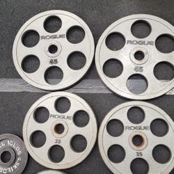 Rogue 6 Shooter Weight Set With Power Bar