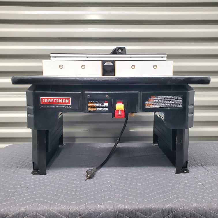 Sears Craftsman 24" Router Table w/ Fast Switch Option 28140