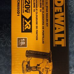 DEWALT
20-Volt MAX XR Lithium-Ion Cordless 18-Gauge Narrow Crown Stapler Kit with Battery 2Ah, Charger and Contractor Bag