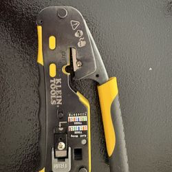 Klein Tools Ratcheting Ethernet Wire Crimper