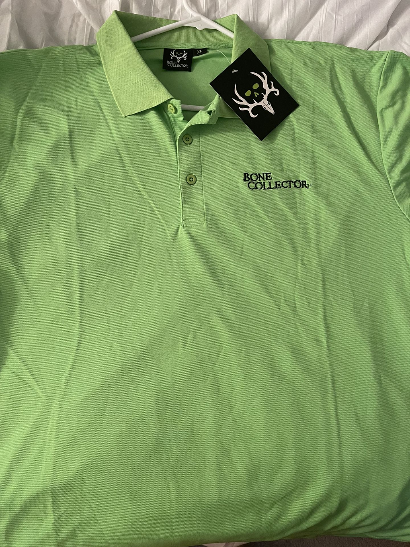 Bone Collector polo shirt NWT Sizes S-2XL