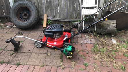 Lawnmower and trimmer
