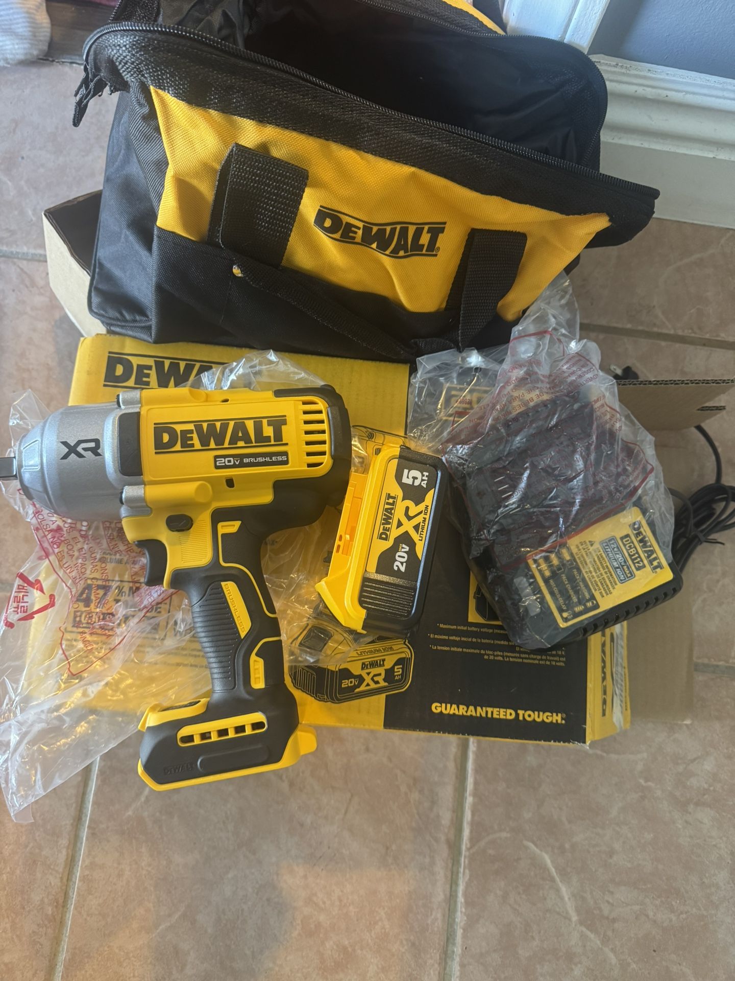 Impacto DEWALT 1/2 XR
